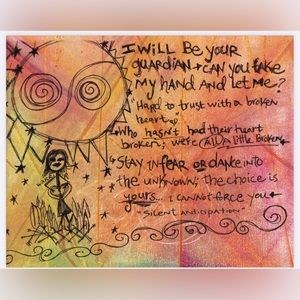 ᴘᴇʀsᴇʀᴠᴇʀᴇ *ᴠɪsɪᴏɴᴀʀʏ ᴠᴜʟɴᴇʀᴀʙɪʟɪᴛʏ ᴄᴏʟʟᴇᴄᴛɪᴏɴ*
8x10 print of Original Artwork